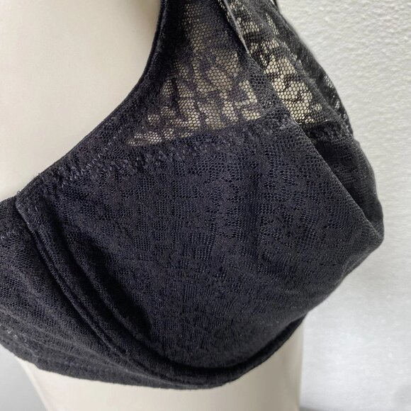 Lot of 2 Natori Pretty Smooth Unpadded T‑Shirt Bras – Size 40C – Black & Red – - Picture 3 of 14